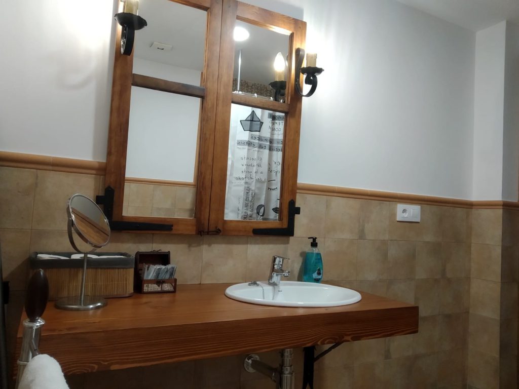 baño espejo